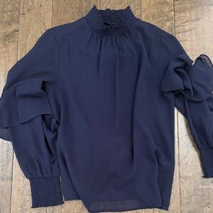 1. State  Navy Blue Women's Top